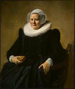 Portrait of an Elderly Lady Frans Hals